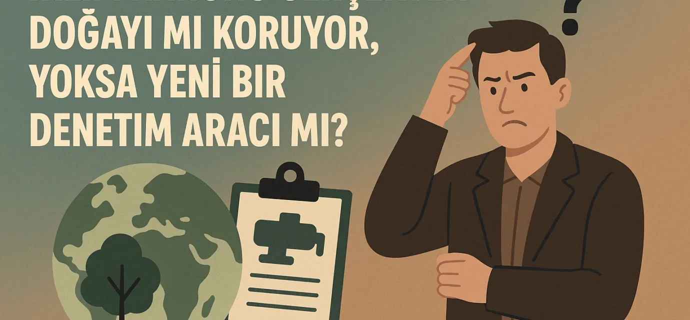 İklim Kanunu Gerçekten Doğayı mı Koruyor, Yoksa Yeni Bir Denetim Aracı mı