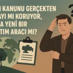 İklim Kanunu Gerçekten Doğayı mı Koruyor, Yoksa Yeni Bir Denetim Aracı mı