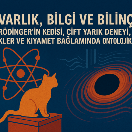 Varlık, Bilgi ve Bilinç: Schrödinger’in Kedisi, Çift Yarık Deneyi, Kara Delikler ve Kıyamet Bağlamında Ontolojik Analiz