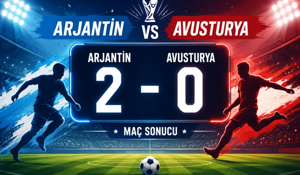 Arjantin Avusturya Maçı Kaç Kaç Bitti? Messi Golleri ve Maç Özeti